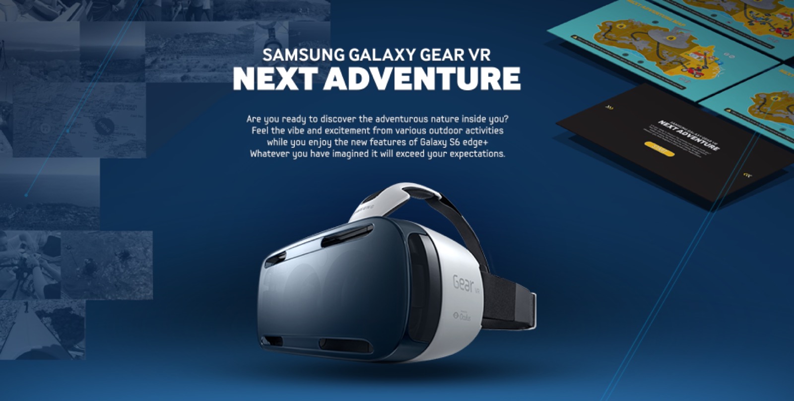 SAMSUNG GALAXY GEAR VR NEXT ADVENTURE — 삼성전자 Film 프로젝트 대표 이미지